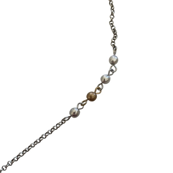 Gold Butterfly Pendant Necklace - Picture 3 of 6